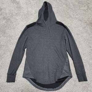 Grey & black hoodie